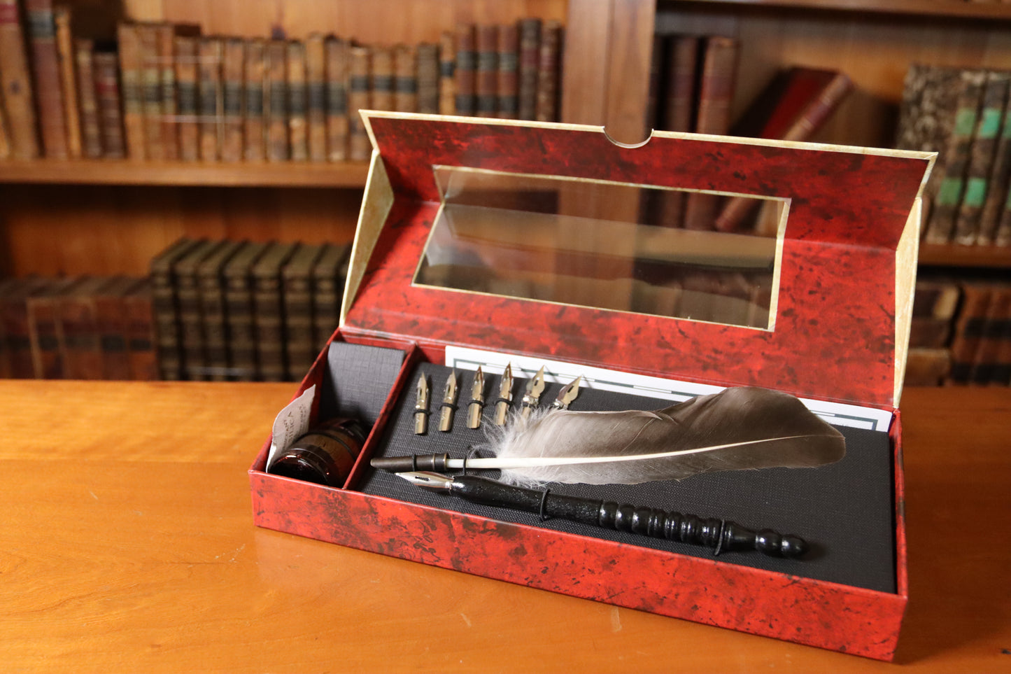 Feather Pen Set