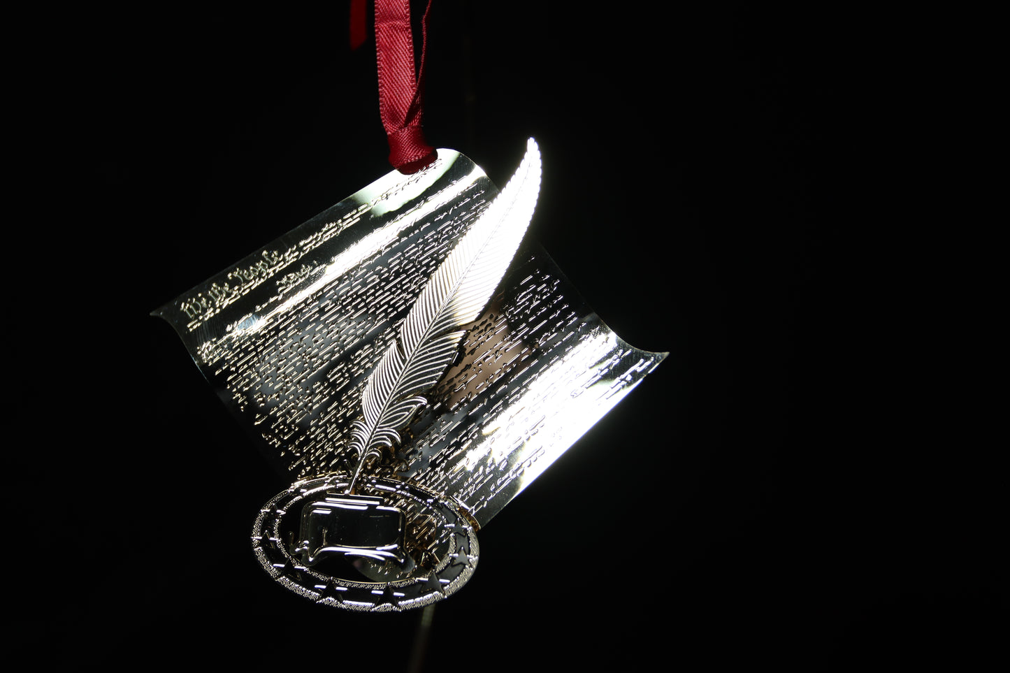 Constitution with Quill Ornament