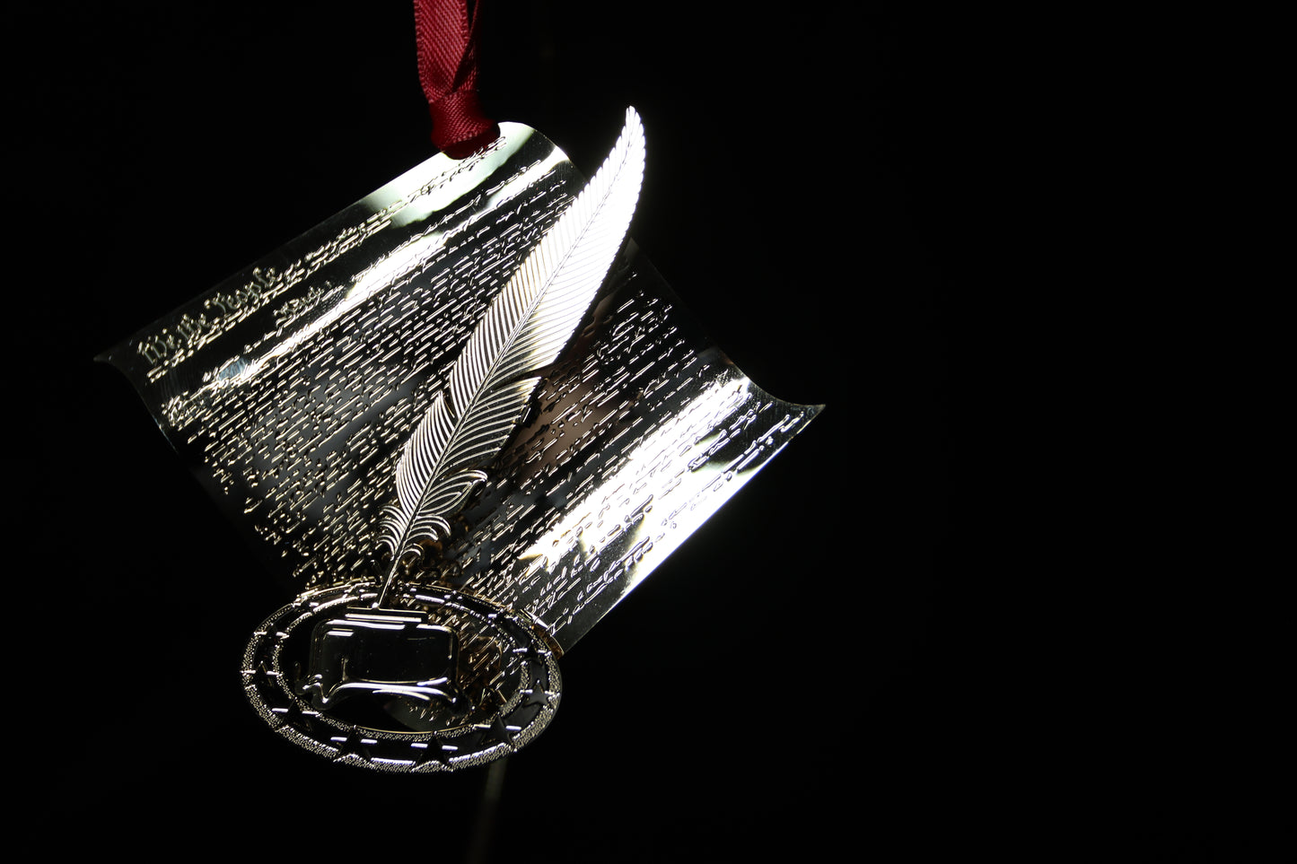Constitution with Quill Ornament