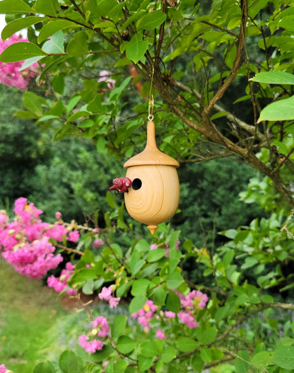 Bird House Ornament