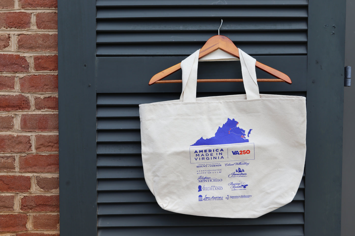 VA250 Canvas Tote — Commemorative & Everyday Carryall