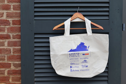VA250 Canvas Tote — Commemorative & Everyday Carryall