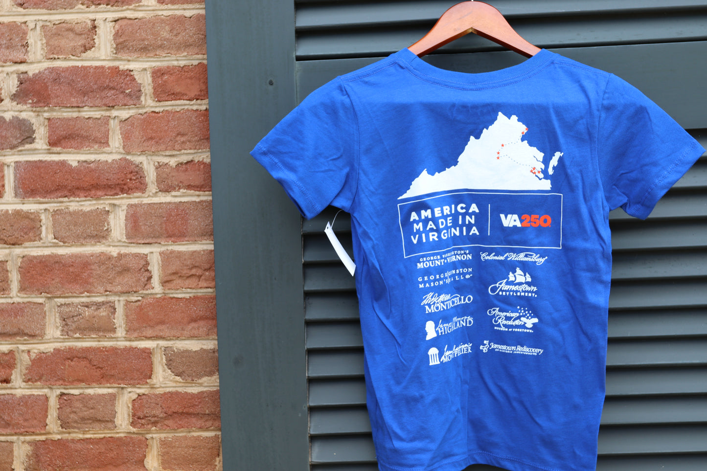 Youth VA250 T-Shirt — Celebrate America’s 250th in Style