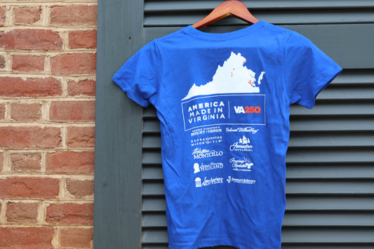 Youth VA250 T-Shirt — Celebrate America’s 250th in Style