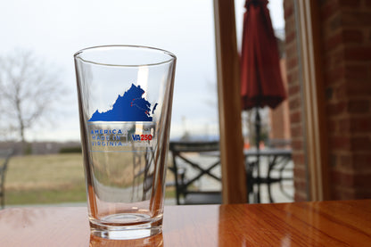 VA250 Historic Museums Collaboration Pint Glass