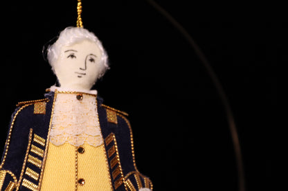 Montpelier Founding Figures Ornaments