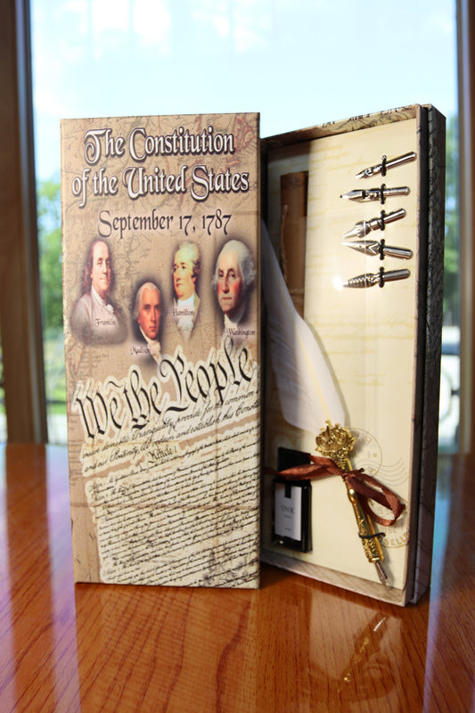 Constitution Calligraphy Set w/ NIB