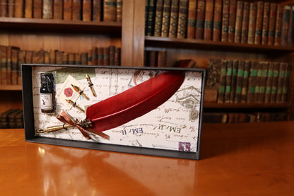 Feather Nib Pen Set