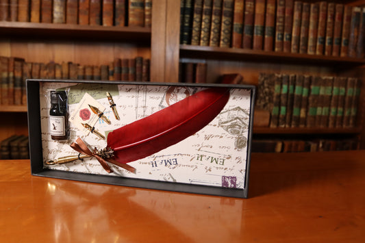 Feather Nib Pen Set