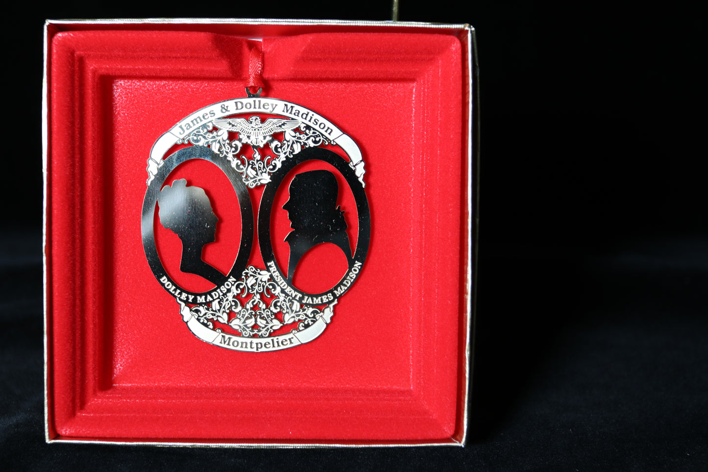 James and Dolley Madison Ornament