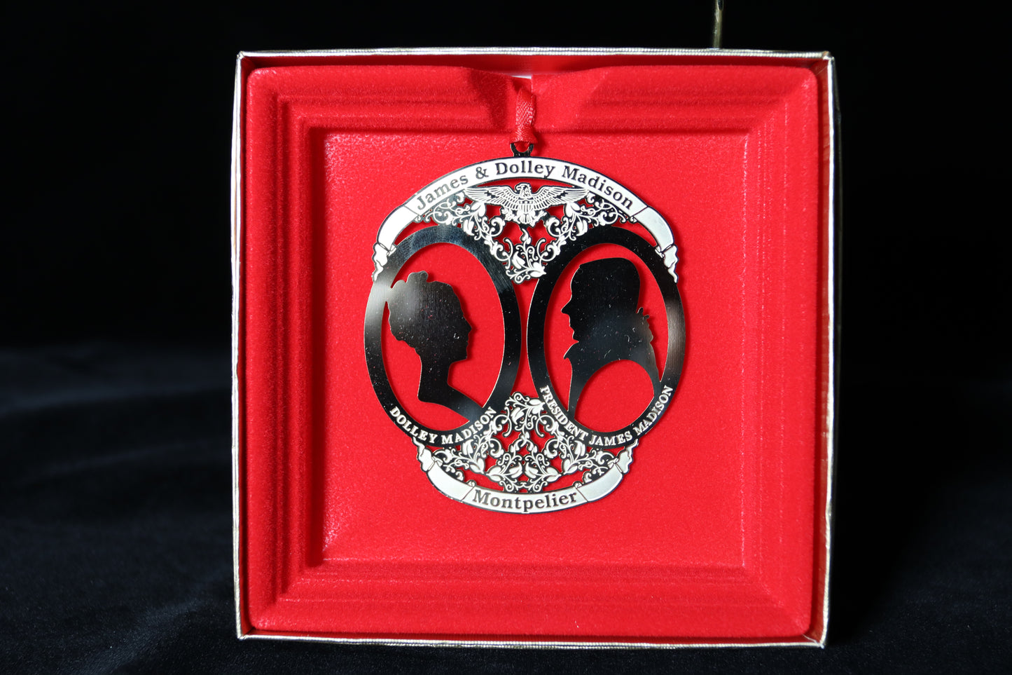 James and Dolley Madison Ornament