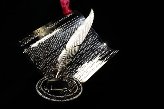 Constitution with Quill Ornament