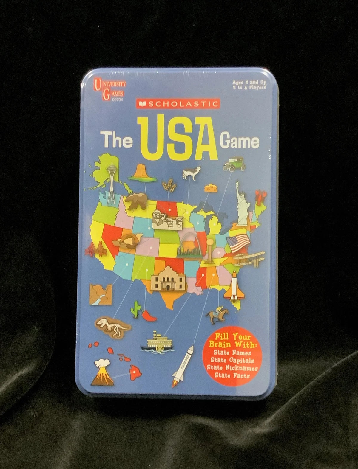 Race Across America Tin