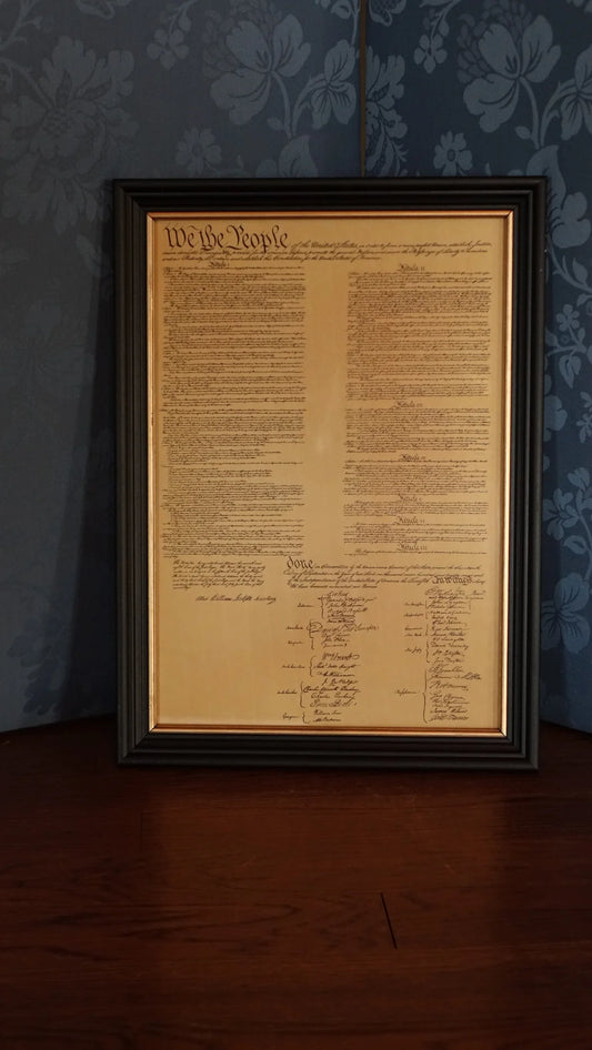 The U.S. Constitution Framed