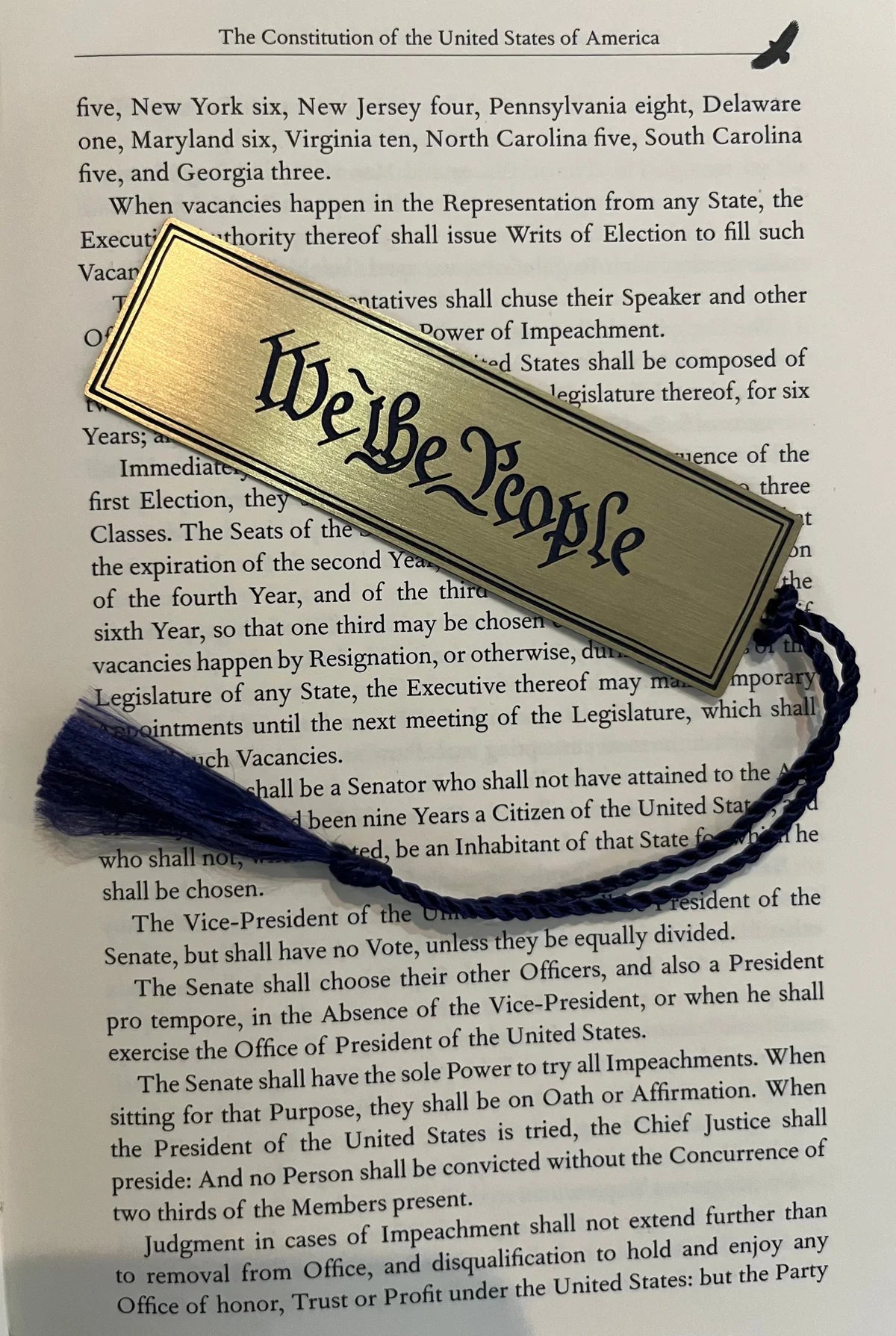 U.S. Constitution Bookmark