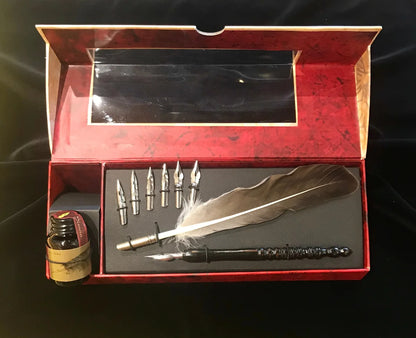 Feather Pen Set