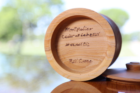 Montpelier Cedar Salt Cellar