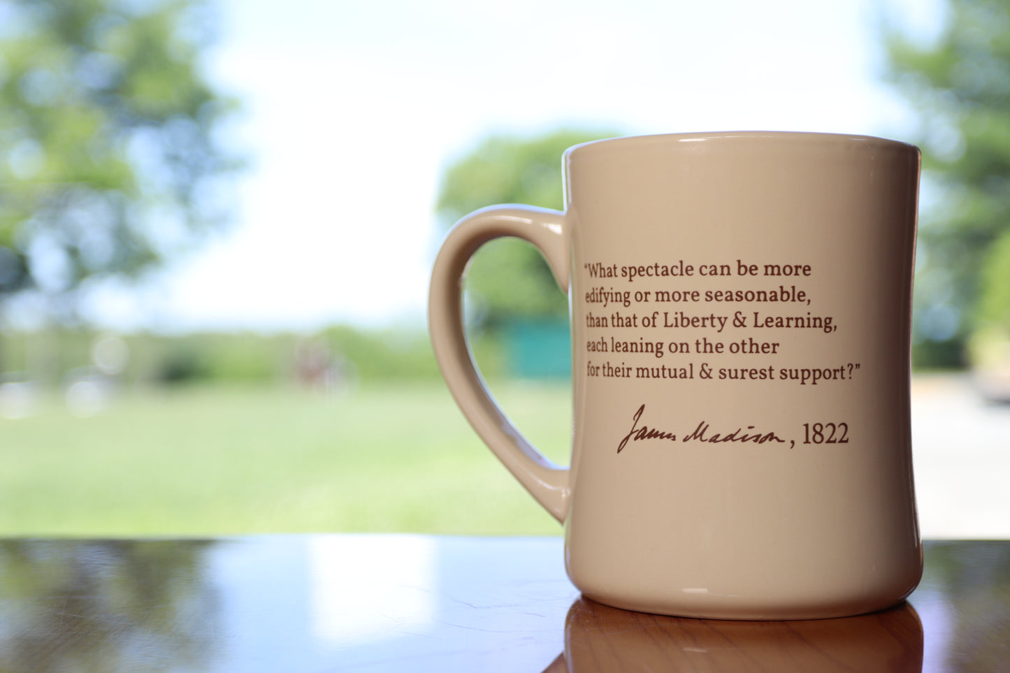 James Madison' "Liberty & Learning" Mug